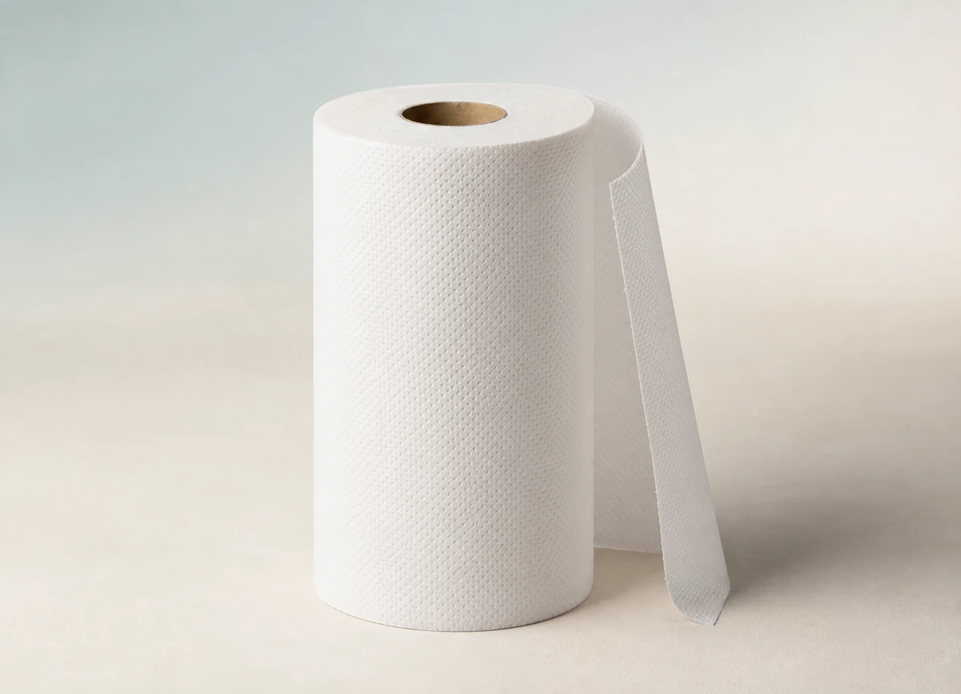 Toallas de papel blancas en rollo para dispenser